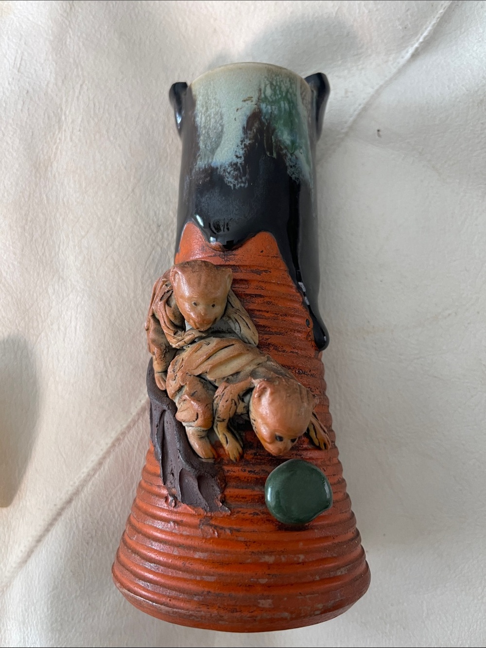 Antique Sumida Gawa Japanese Ware